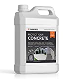 ToughCrete Concrete Sealer - 1 Gallon (Covers 600SqFt) - Concrete Sealant for Driveways, Garage Floors, Sidewalks, Patios, Paver and Other Concrete Surfaces