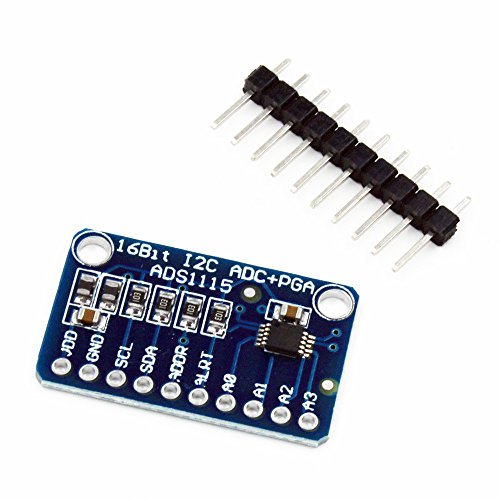 HiLetgo ADS1115 16 Bit 16 Byte 4 Channel I2C IIC...