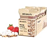 Skratch Labs Sport Crispy Rice Cake Strawberry & Mallow, (8-Pack) Gooey Marshmallow Treat with a Crunchy Rice Blend & Quinoa, Energy Snack for Running, Cycling, Hiking or a Sweet Treat, Gluten Free.