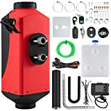 Happybuy 5KW Diesel Air Heater 10L Tank Diesel Heater 12V Diesel Parking Heater with LCD Thermostat Monitor & Remote Control for Trucks Boats Bus Car Motor-Homes Vehicle