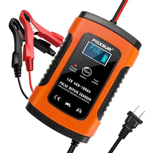 YONHAN Car Battery Charger Maintainer 5 Amp 6V/12V Battery...