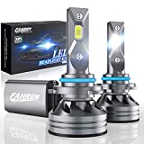 Fahren 9005/HB3 LED Headlight Bulbs, 60W 10000 Lumens Super Bright LED Headlights Conversion Kit 6500K Cool White IP68 Waterproof, Pack of 2