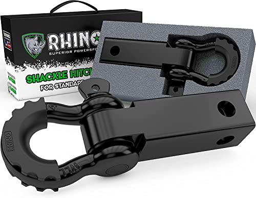 Rhino USA Shackle Hitch Receiver (Fits 2' Receivers) Best...