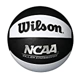 WILSON NCAA Killer Crossover Basketball - Black/White, Size 7 - 29.5'