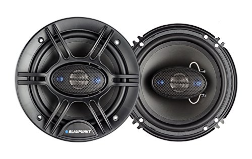 Blaupunkt 6.5-Inch 360W 4-Way Coaxial Car Audio Speaker, Set...