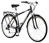 Schwinn Discover Hybrid Bike for Men and Women, 21-Speed, 28-inch Wheels, 18-inch/Medium Frame, Black