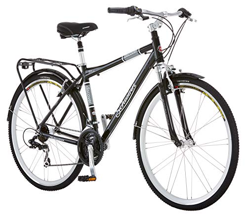 Schwinn Discover Hybrid Bike for Men and Women, 21-Speed,...