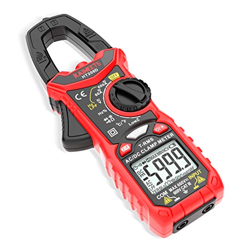 KAIWEETS Digital Clamp Meter T-RMS 6000 Counts, Multimeter...