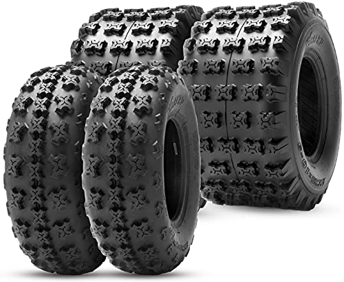 HALBERD ATV Tires, 21x7-10 20x10-9 Sport Quad ATV Tires, 4PR...