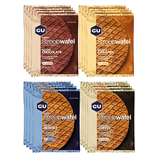 GU Energy Stroopwafel Sports Nutrition Waffle, 16-Count,...