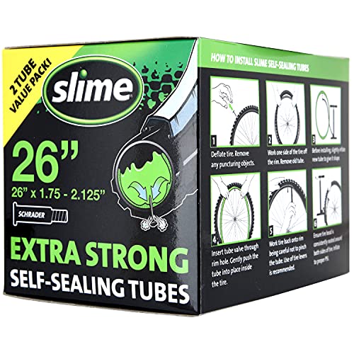 Slime 30074 Bike Inner Tubes Puncture Sealant, Extra Strong,...