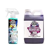 Chemical Guys CWS20764A Car Wash, Dry & Shine Bundle - Extreme Bodywash & Wax Foaming Car Wash Soap, 64 oz (.5 Gallon) + After Wash Gloss Boosting Drying Aid (16 oz) (2 Items) For Cars, Trucks, SUVs