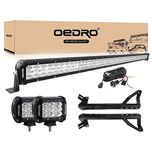 OEDRO LED Light Bar 52 Inch 758W 66430LM Tri-Row Combo...