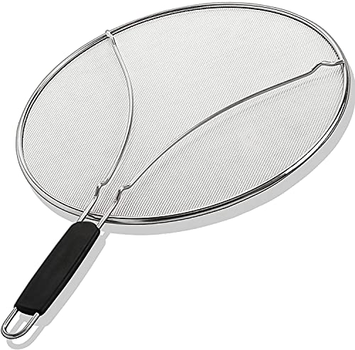 BergKoch Splatter Screen for Frying Pan - 13 Inch Stainless...