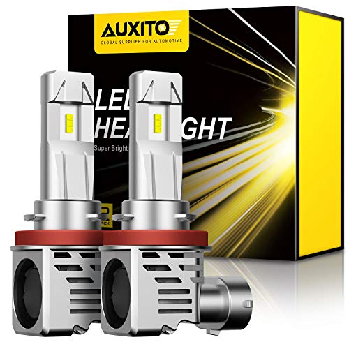 AUXITO H11 LED Headlight Bulbs 12000lm Per Set 6500K Cool...