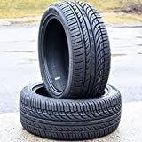 Set of 2 (TWO) Fullway HP108 All-Season High Performance Radial Tires-225/55R17 225/55ZR17 225/55/17 225/55-17 101W Load Range XL 4-Ply BSW Black Side Wall