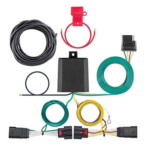 CURT 56407 Vehicle-Side Custom 4-Pin Trailer Wiring Harness,...