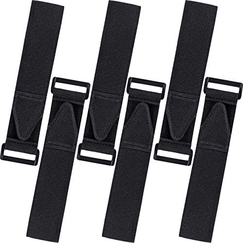 6 Pcs Bicycle Pant Leg Straps Adjustable Cycling Ankle...