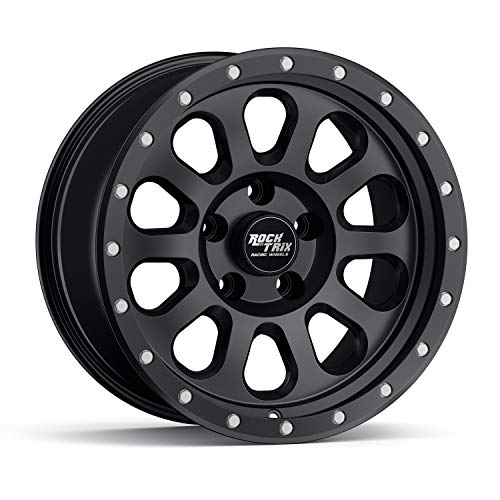 RockTrix RT111 17 inch Wheel Compatible with Jeep Wrangler...