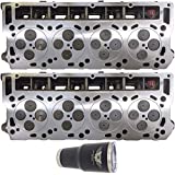 2 x NEW Improved 6.0 6.0L Ford Powerstroke Diesel LOADED O-RING 18mm Cylinder Head PAIR 2003-07 No Core (18MM O-ring)