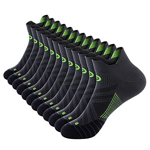 Ankle Compression Socks for Men and Women (6 Pairs), Low Cut...