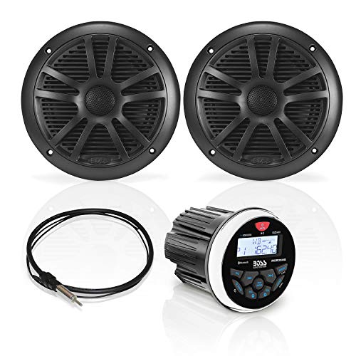 BOSS Audio Systems MCKGB350B.6 Weatherproof Marine Gauge...