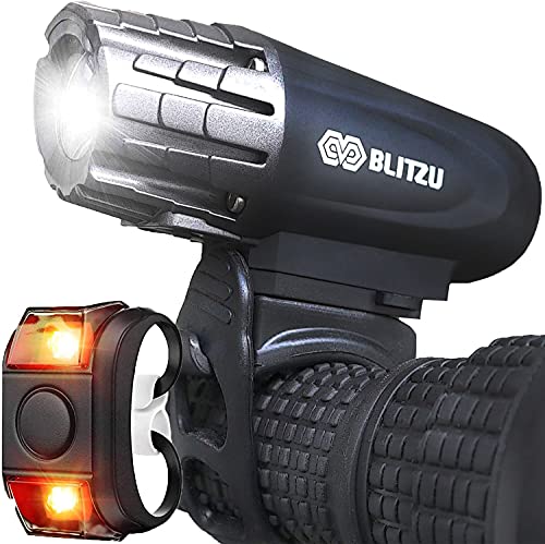 BLITZU Bike Lights Front and Back, Bicycle Accessories for...