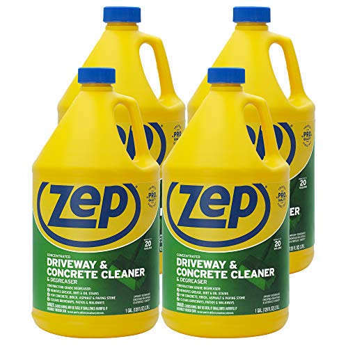 Zep Driveway, Masonry and Concrete Cleaner and Degreaser 128...