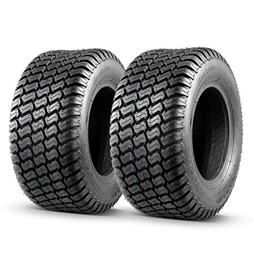 MaxAuto 2 Pcs 16x6.50-8 Lawn Mower Tire for Garden Tractors...