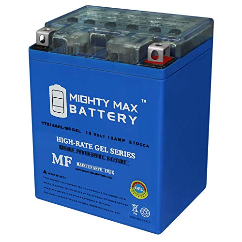 Mighty Max Battery 12V 12Ah Gel Battery for Kawasaki 650...