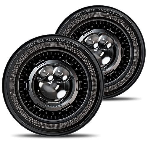 HWSTAR New 1000% Bright Anti-glare 7 Inch Led Headlights...