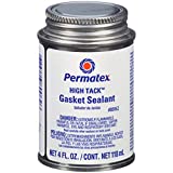 Permatex 80062 High Tack Gasket Sealant, 4 oz. , Black