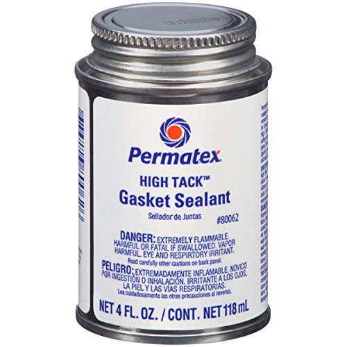 Permatex 80062 High Tack Gasket Sealant, 4 oz. , Black