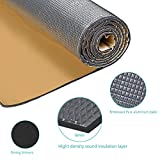 Guteauto 236 mil 15 sqft Auto Sound Deadening Material Soundproof Insulation Automotive Sound Deadener Sound Deadening Absorbing Material Car Insulation 55' x 39'