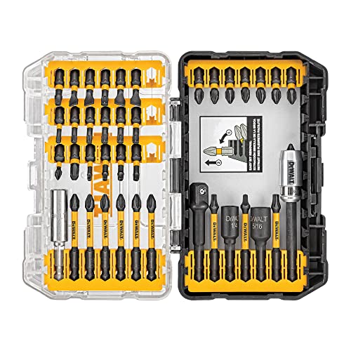DEWALT Screwdriver Bit Set, Impact Ready, FlexTorq, 40-Piece...