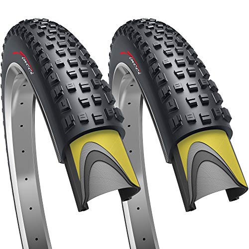 Fincci Pair 27.5 x 2.35 Foldable Mountain Bike Tire 60-584...