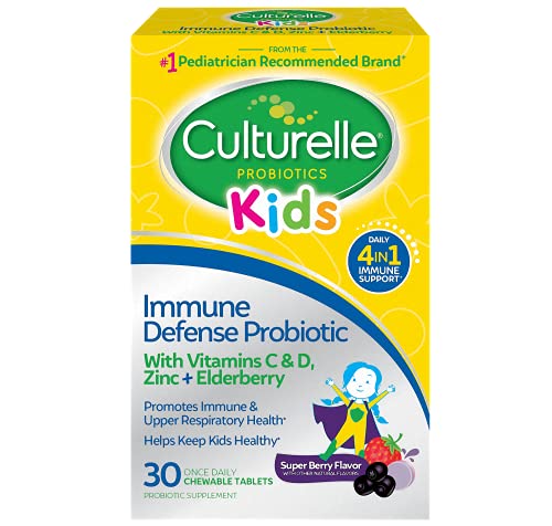Culturelle Kids Immune Defense Probiotic Chewables with...