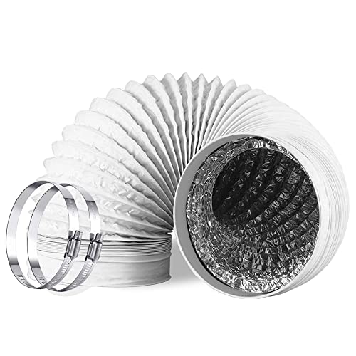 Dryer Vent Hose, LouanXpert 6 Inch Air Duct 9.8 FT Long...