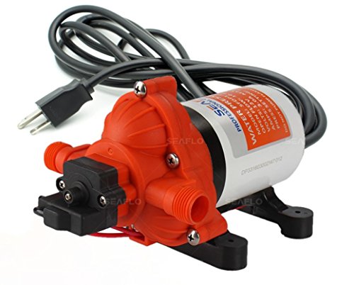 SEAFLO 33-Series Industrial Water Pressure Pump w/Power Plug...