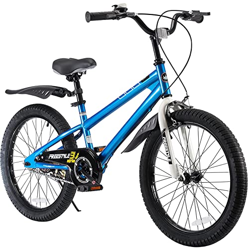 RoyalBaby Kids Bike Boys Girls Freestyle BMX Bicycle With...