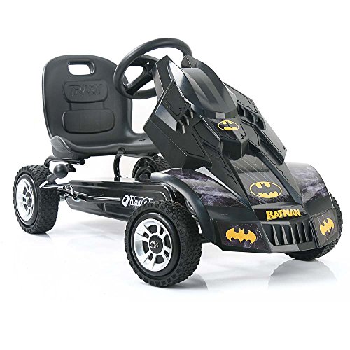 Hauck Batmobile Pedal Go Kart, Superhero Ride-On Batman...