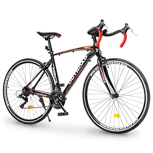PanAme 26 Inch Road Bike for Men and Women 700C...