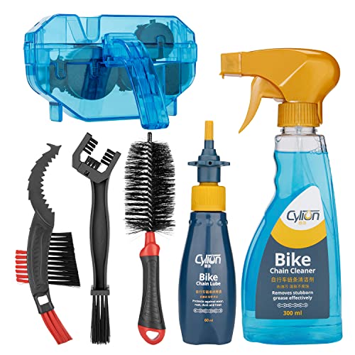 Bike Cleaning Kit Including Bicycle Chain Scrubber, Bike...