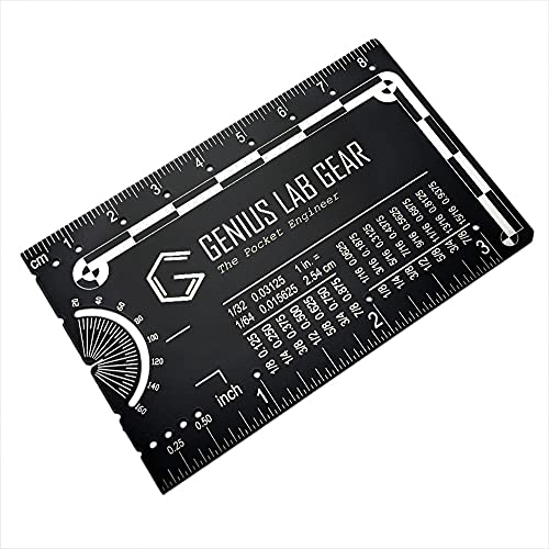 The Pocket Engineer - Wallet Engineering Ruler Scale and...