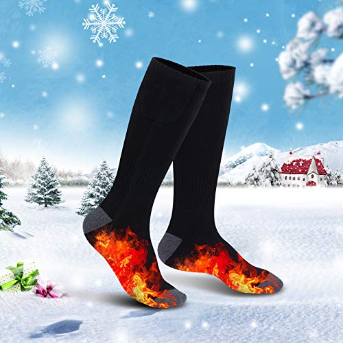 Unisex Rechargeable Electric Heated Socks Battery Powered...