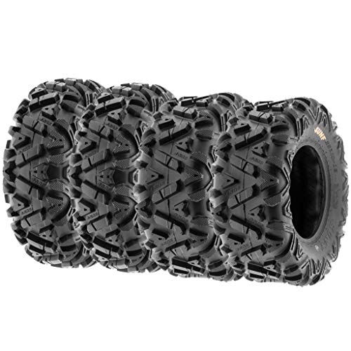 Set of 4 SunF Power.I ATV UTV all-terrain Tires 25x8-12...